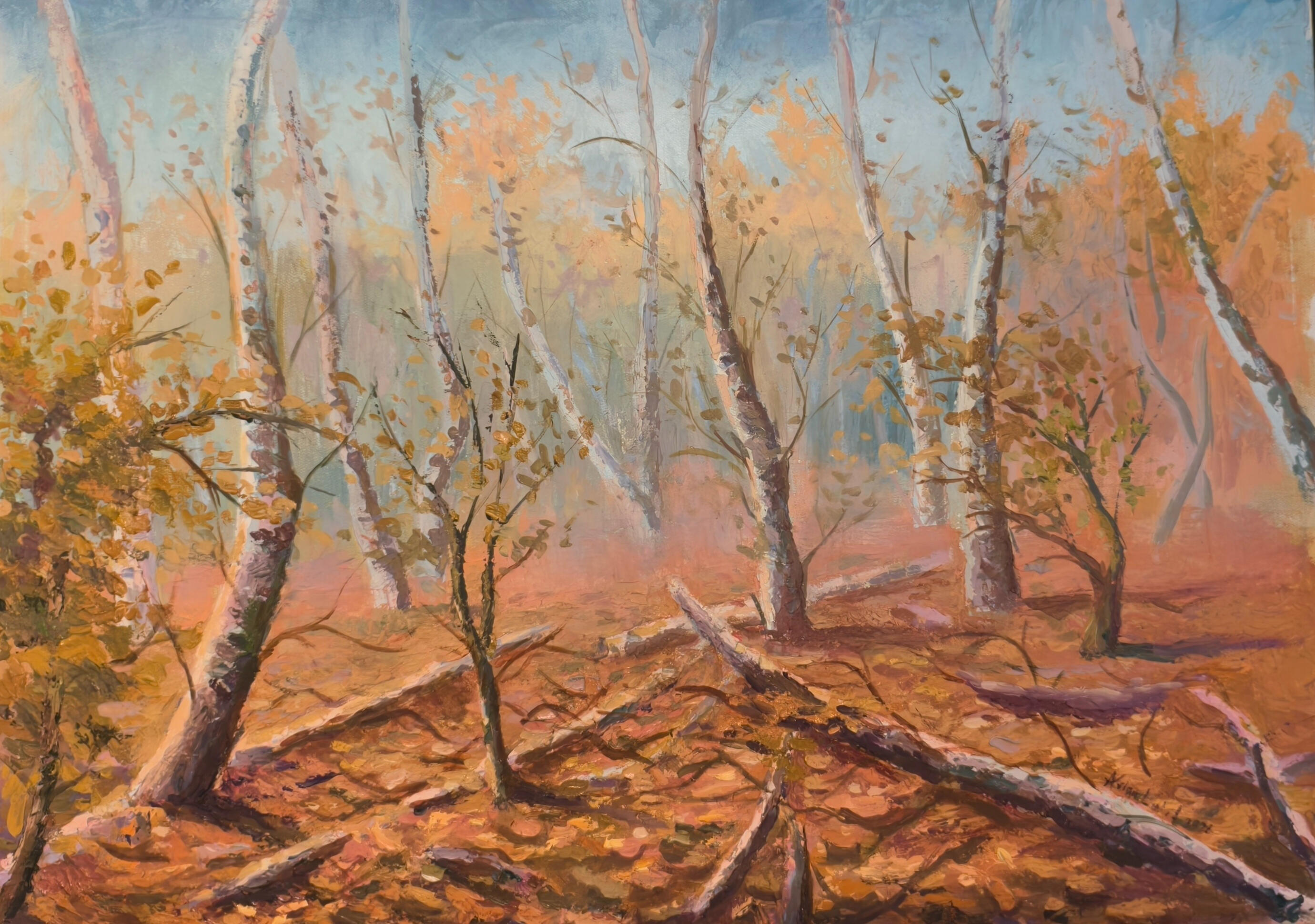 Breath of November painting by Arian Latif