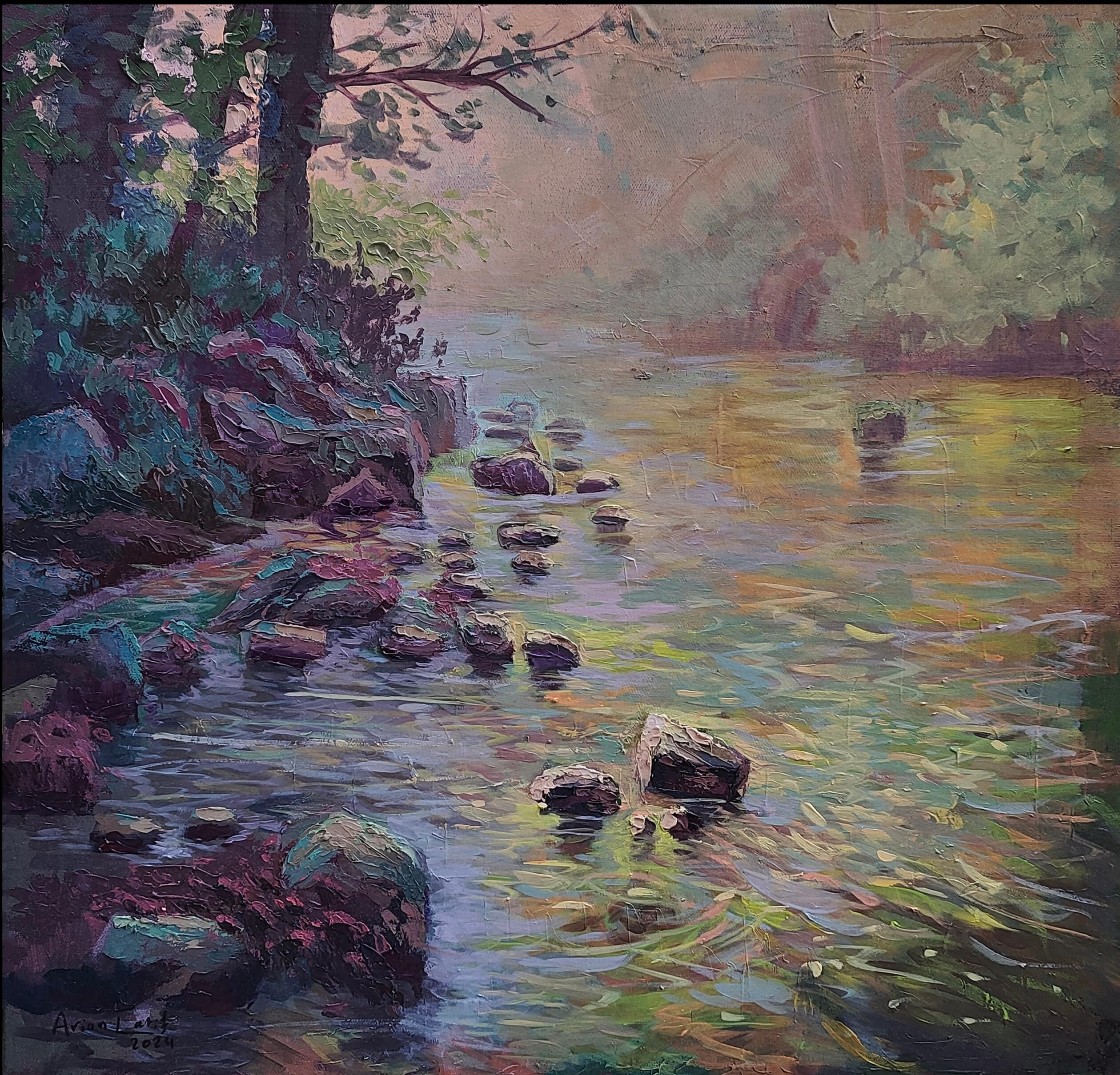 Water of life painting by Arian Latif