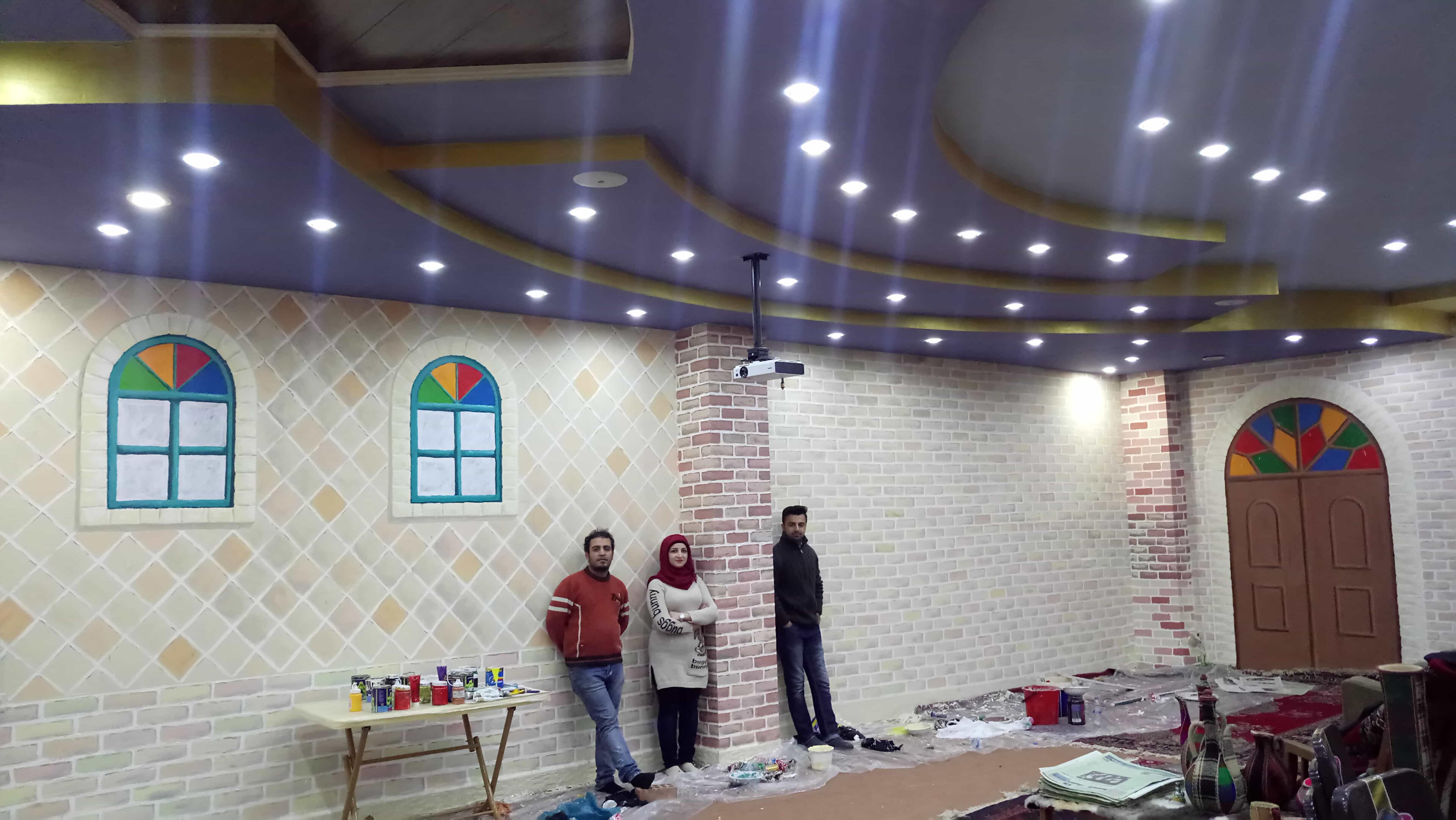 Traditional Interior Wall Relief & Architectural Texturing - Project with Ayub Rauf & Awezan Osman Traditional Interior Wall Relief & Architectural Texturing - Project with Ayub Rauf & Awezan Osman