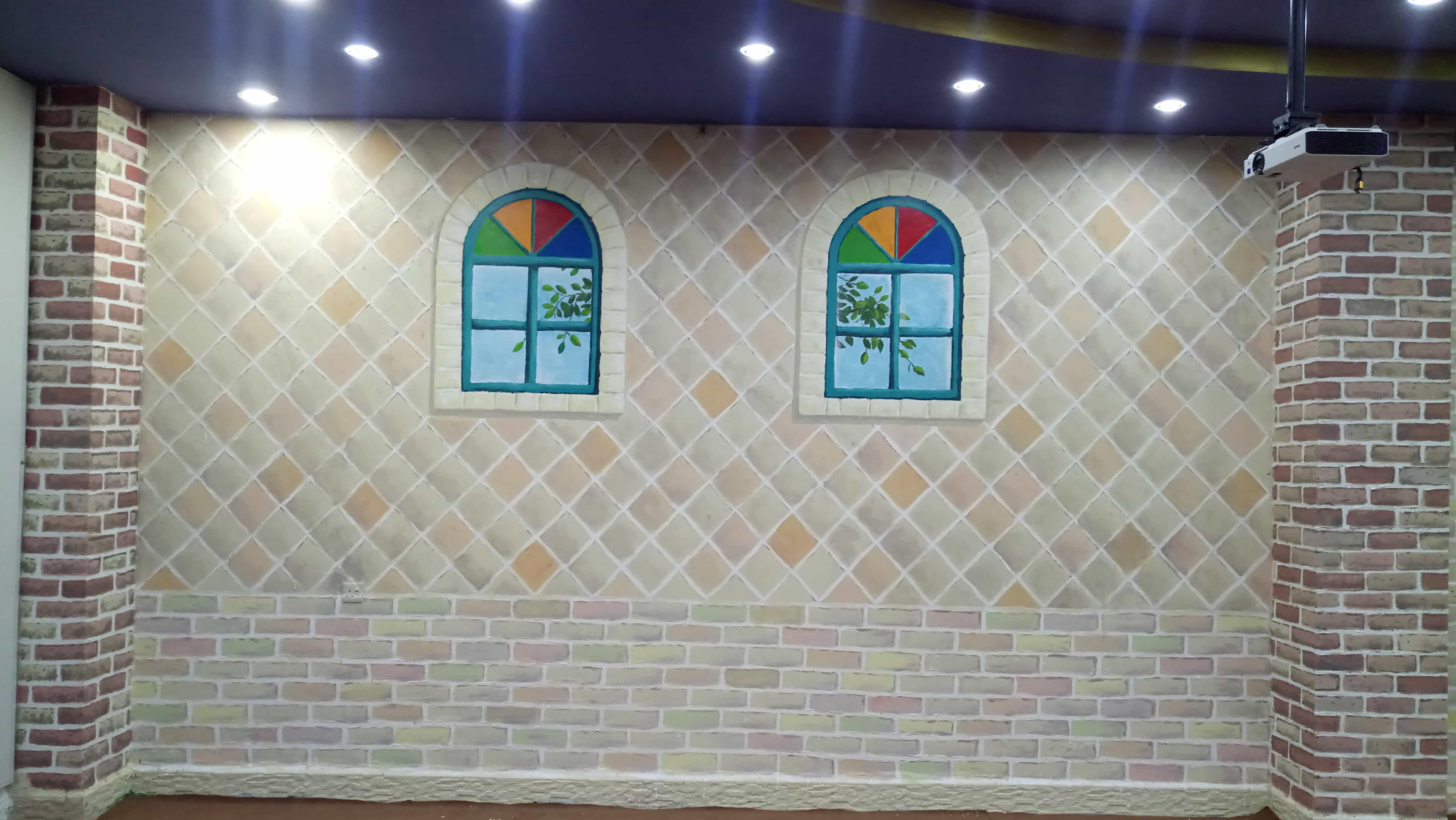Traditional Brickwork & Window Relief - Front View Detail Traditional Brickwork & Window Relief - Front View Detail